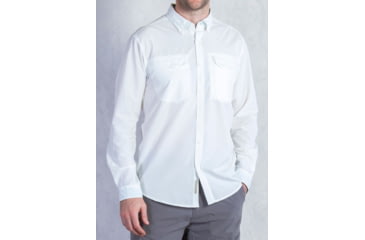 Image of ExOfficio Sol Cool Cryogen Long Sleeve Shirt - Men's-Crystal-Small