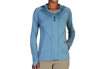 Image of ExOfficio Sol Cool Hooded Zippy - Womens-Dusk-Small
