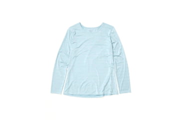 Image of ExOfficio Sol Cool Kaliani Long Sleeve - Womens, Blue Star Heather, Extra Small, 2011-3112-5201-XS