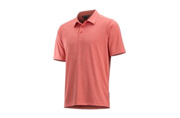 Image of ExOfficio Sol Cool Signature Polo - Men's, Spiced Coral, S, 10122865-3300-S