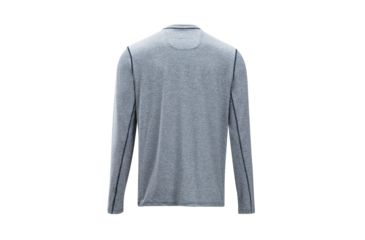 Image of ExOfficio Sol Cool Sun Crew Long Sleeve, Navy, L, 10113127-5600-L