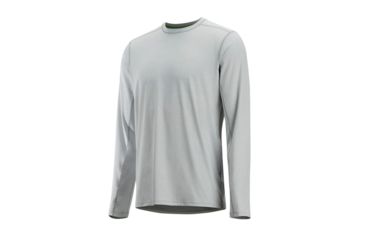 Image of Demo, ExOfficio Sol Cool Sun Crew Long Sleeve, Oyster, M, 10113127-9210-M
