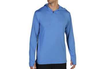 Image of ExOfficio Sol Cool Ultimate Hoody - Men's-Cayman-XX-Large