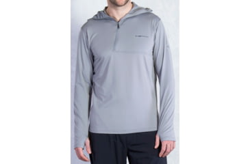 Image of Sol Cool Ultimate Hoody - Mens-Cement-XX-Large