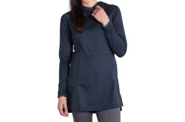 Image of ExOfficio Tatra Hooded Dress - Women's-Carbon-Small