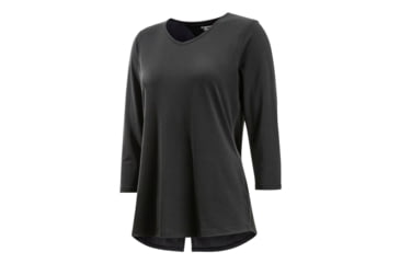 Image of ExOfficio Wanderlux 3/4 Sleeve - Women's, Black, Large, 2011-3084-9999-L
