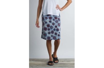 Image of ExOfficio Wanderlux Short Skirt Women's, Tile Print, M 20623079-7246_M