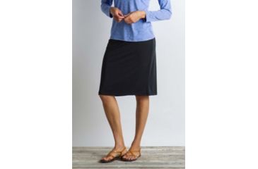 Image of ExOfficio Wanderlux Short Skirt Women's, Black, S 20623079-9999_S