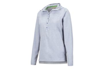 Image of ExOfficio Wimico Hoody - Women's, Blue Heron Heather, S, 20013317-5153-S