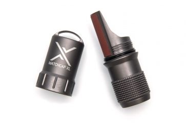 Image of Exotac MATCHCAP XL Firestarter, Gunmetal 004100-GUN