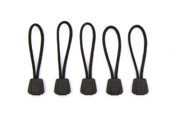 Image of Exotac tinderZIP Zipper Pull, Black 009000-BLK