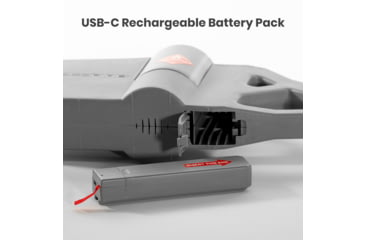 Image of Exothermic Pulsefire Compact Flamethrower, Mirror Silver, PF-COMPACT