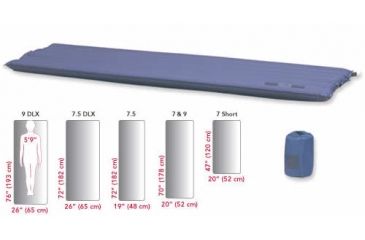 Image of Exped AirMat Basic 7.5 Sleeping Pad - medium