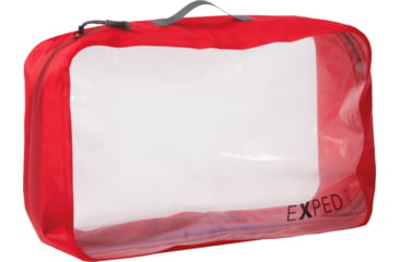 Image of Exped Clear Cube, Red, XL,7640147768734