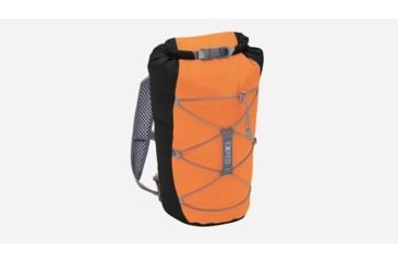 Image of Exped Cloudburst 25 Dry Bag, Black/Orange, 7640147761971