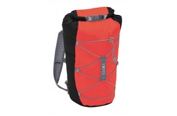 Image of Cloudburst 25 Dry Bag-Black/Red