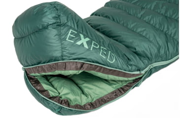 Image of Exped Comfort -10C 15F Sleeping Bag, Left, Cypress, Medium, 7640277842755