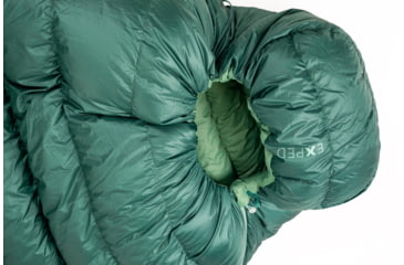 Image of Exped Comfort -10C 15F Sleeping Bag, Left, Cypress, Medium, 7640277842755