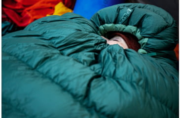 Image of Exped Comfort -10C 15F Sleeping Bag, Left, Cypress, Medium, 7640277842755