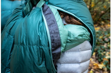 Image of Exped Comfort -10C 15F Sleeping Bag, Left, Cypress, Medium, 7640277842755