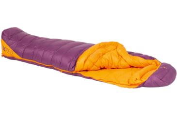 Image of Exped Comfort -5C/23F Sleeping Bag, Right Zip - Womens, Dark Violet, Small, 7640171997162