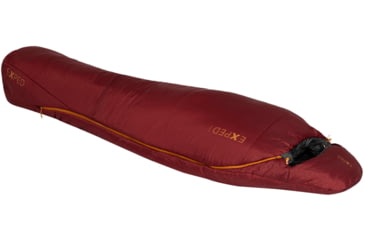 Image of Exped Deepsleep -5C 20F Sleeping Bag, Left, Burgundy, Medium, 7640277846241