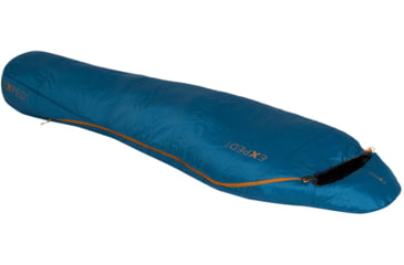 Image of Exped Deepsleep 5C 45F Sleeping Bag, Left, Deep Sea, Long, 7640277846104