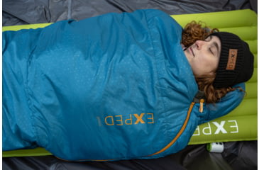 Image of Exped Deepsleep 5C 45F Sleeping Bag, Left, Deep Sea, Long, 7640277846104