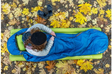 Image of Exped Deepsleep 5C 45F Sleeping Bag, Left, Deep Sea, Long, 7640277846104