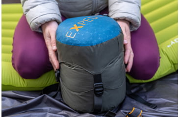 Image of Exped Deepsleep 5C 45F Sleeping Bag, Left, Deep Sea, Long, 7640277846104