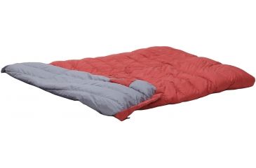 Image of DeepSleep Duo 400 Sleeping Bag 700 Duck Down-Red-Regular-Right