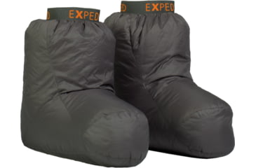 Image of Exped Down Sock, Charcoal, Small, 7640445455466