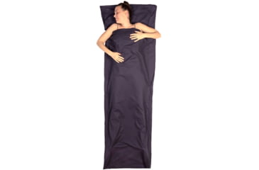 Image of Exped Sleepwell Org Cotton Liners, Navy, One Size, 7640445453936