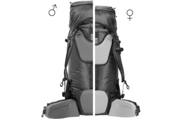 Image of Exped Thunder 50 Backpack, Black, 50 L, 7640445451215