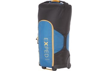 Image of Exped Transfer Wheelie Bag-Deep Sea Blue/Black-One Size