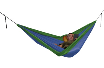 Image of Exped Travel Hammock Duo-Emerald Green/Blue