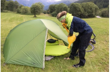 Image of Exped Ultra 5R Mummy Sleeping Mat, Lichen, Medium, 7640445454582