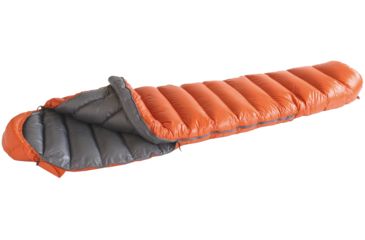 Image of Exped Ultralite 700 Sleeping Bag 800 Goose Down-Terra Cotta-Medium-Right