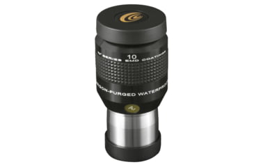 Image of Explore Scientific 10 mm 52 Degrees Series Waterproof Eyepiece, Black w/ white lettering, ES logo, EPWP5210-01