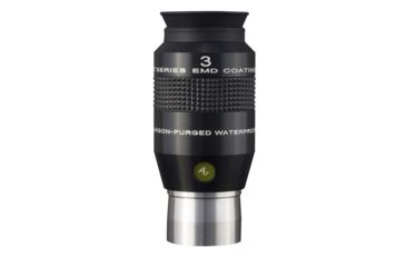 Image of Explore Scientific 3 mm 52 Degrees Series Waterproof Eyepiece, Black w/ white lettering, ES logo EPWP5203-01
