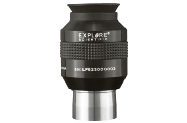 Image of Explore Scientific 30 mm 52 Degrees Series Waterproof Eyepiece, Black w/ white lettering, ES logo, EPWP5230-01