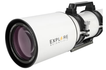 Image of Explore Scientific ED127 Classic White Aluminum f/7.5 Air-Spaced Triplet w/ Hoya FCD100 Optics, FCD100-127075-01
