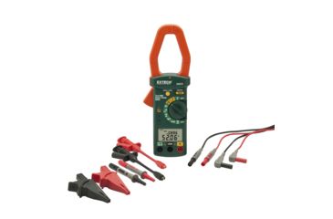 Image of Extech Instruments Clamp Meter, Hvac With Nist, 380976-K-NIST