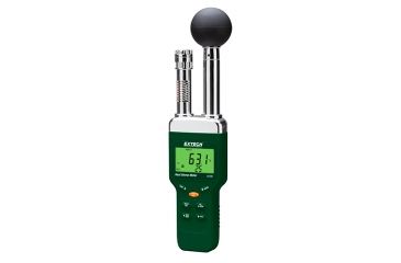 Image of Extech Instruments Heat Stress Wgbt Wet Bulb Globe Temperature Meter, HT200