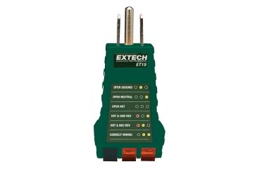 Image of Extech Instruments Receptacle Tester, ET15