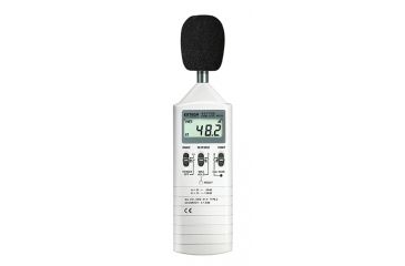 Image of Extech Instruments Sound Level Meter, Digital, 1.5Db Accuracy, 407736