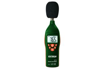 Image of Extech Instruments Sound Meter W/ Single Pt. Cal W/O Data, 407732-NISTL
