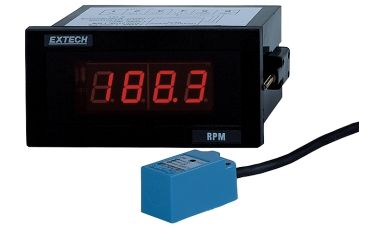 Image of Extech Instruments Tachometer, Panel Mount, 461950
