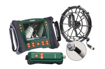Image of Extech Instruments Wireless Plumbing Videoscope Kit W/ 30M, HDV650W-30G