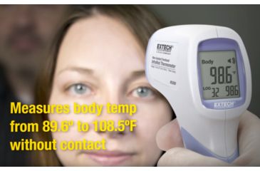 Image of Flir Extech IR200 IR Thermometer - Measures body temperature without contact